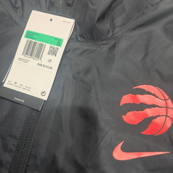 Mens Toronto Raptors Jacket XL - Picture 4 of 4